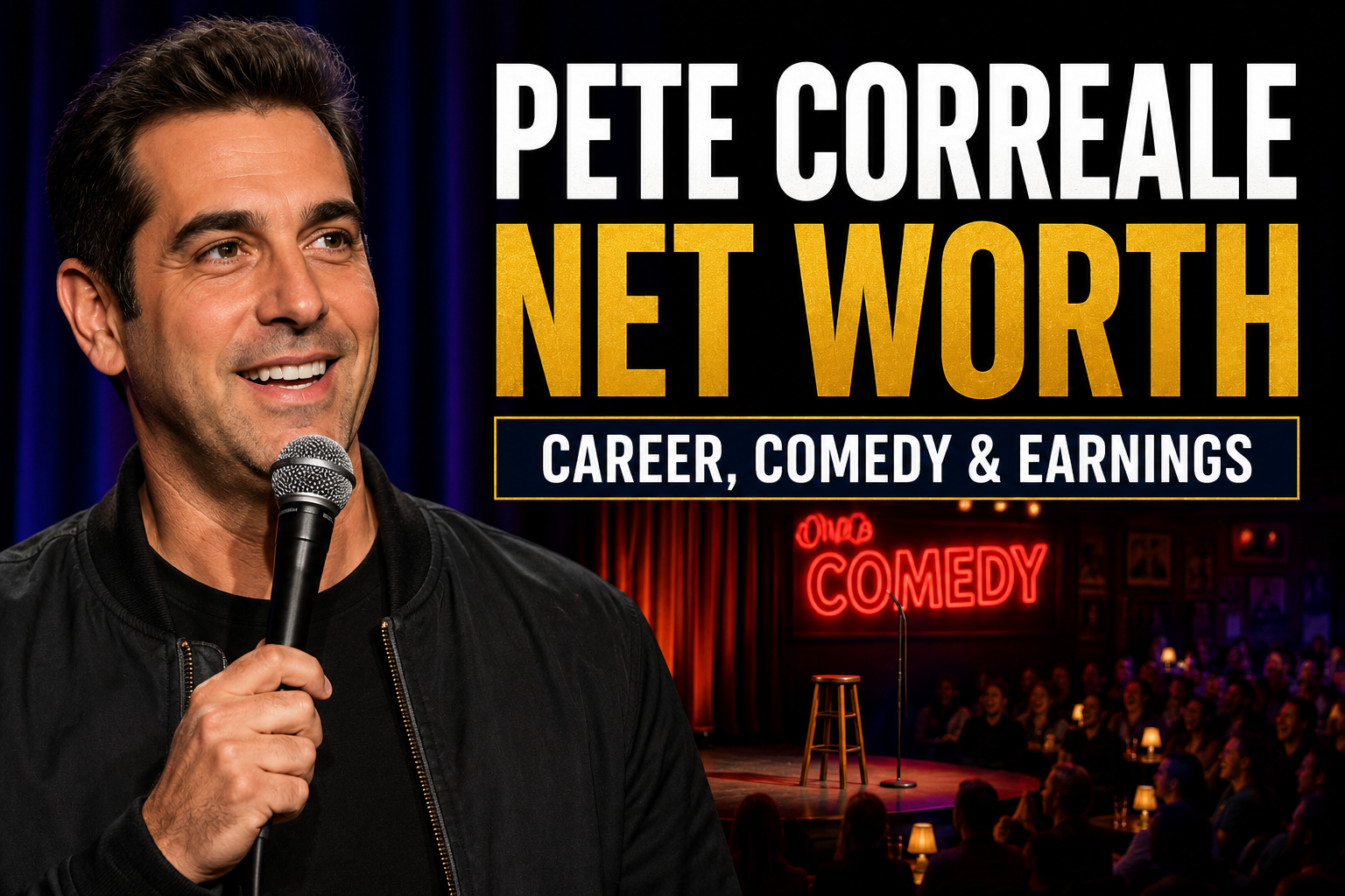Pete Correale Net Worth: Career, Comedy & Earnings